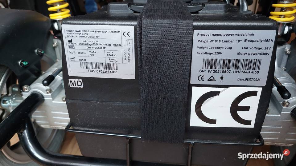 Wózek inwalidzki elektryczny Vitea Care Puck sprzedam