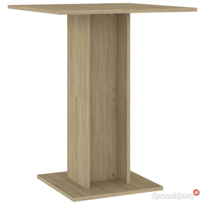 Stolik bistro dąb sonoma 60x60x75 materiał Warszawa
