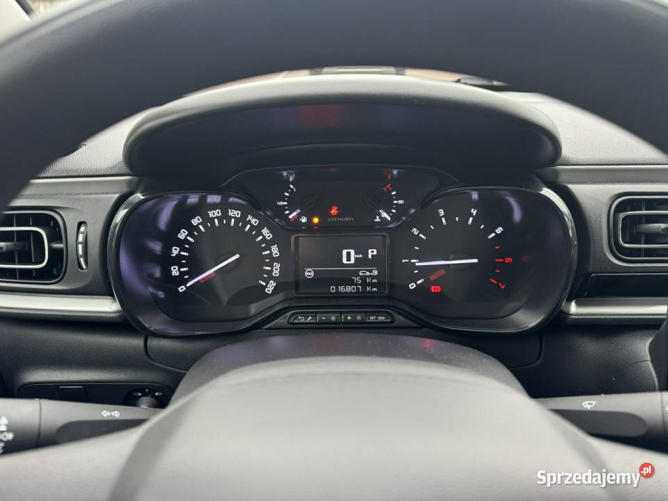 Citroen C3 12 Turbo 110 automat AT6 III 2016 serwisowany w ASO warmińsko-mazurskie Giżycko