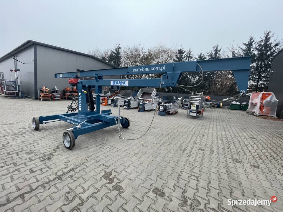 Minidźwig Dźwig LISSMAC LMK 300 TFE minikran wielkopolskie Ślesin