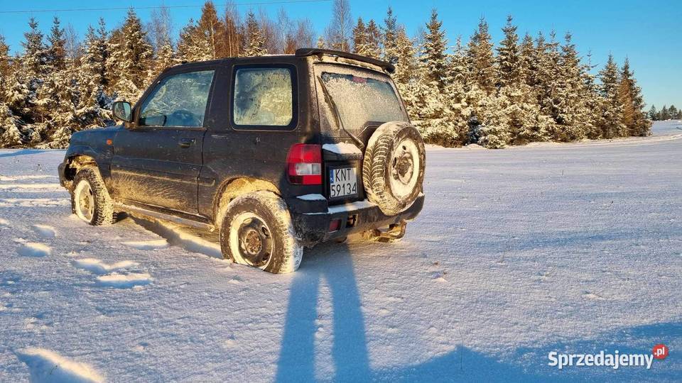 mitsubishi pajero pinii 18gdi 4x4 niski przebieg manualna Raba Wyżna