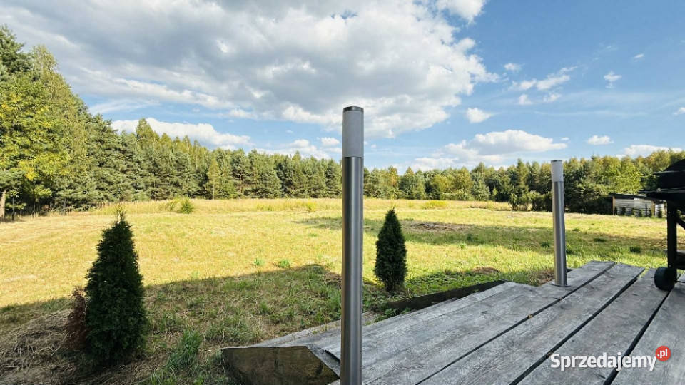 Działka pod budowę domu pod lasem szeroka długa Grunty i działki Kolonia Piaski