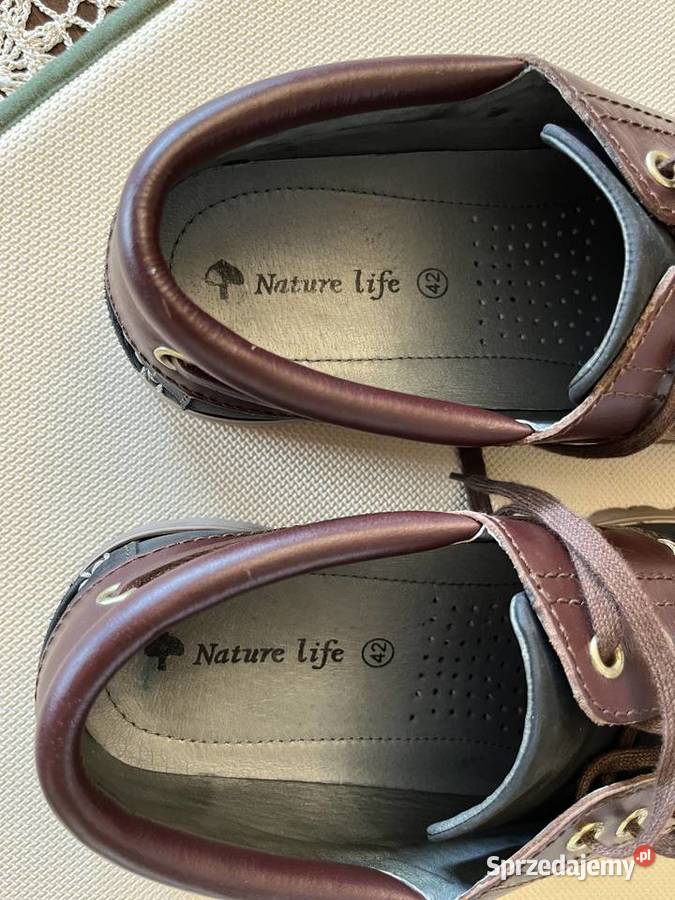 Męskie skórzane mokasyny Nature life 4142 Jastrzębie-Zdrój