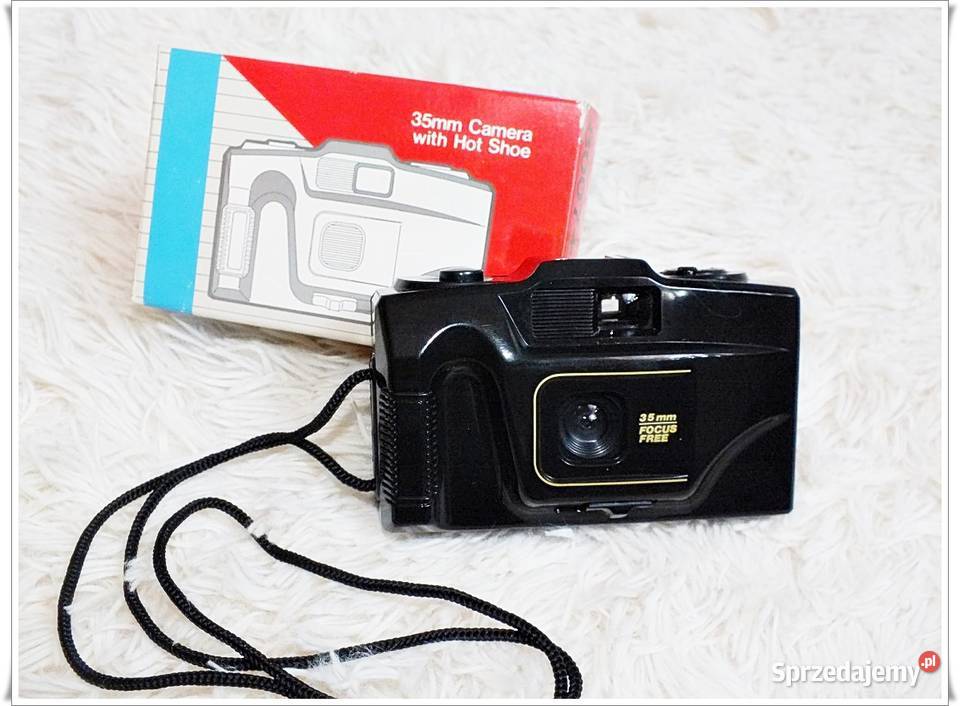 Aparat analogowy z lat 80tych Sunpet Camera 35mm Żary