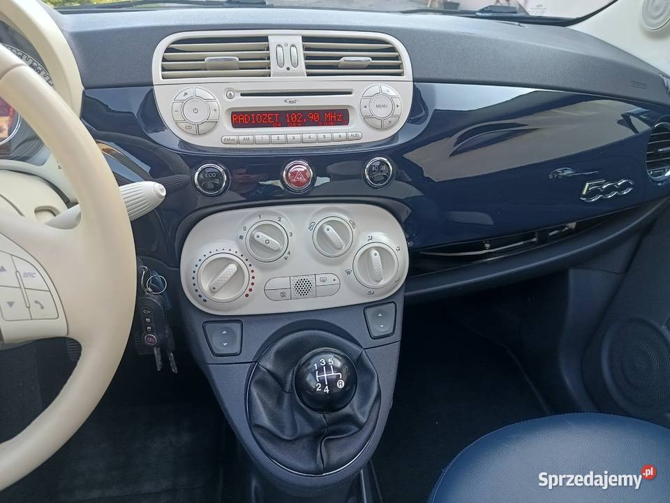 Fiat 500 turbo 900cc SZYBER DACH czujnik deszczu Podkonice Miejskie