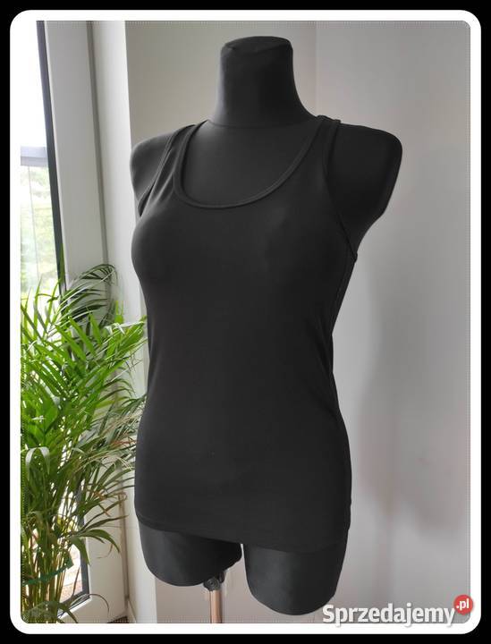 HM sport czarna sportowa bokserka 36 S Płock