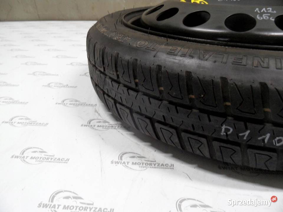 OPEL VECTRA C koło dojazdowe 1157016 92M 5x110 Koła dojazdowe