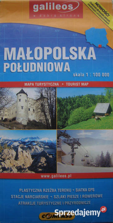 Mapy turystyczne Beskidów w tym Gorce i Pieniny Limanowa sprzedam