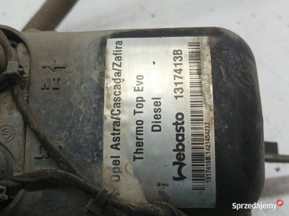 OGRZEWANIE POSTOJOWE 1314733C Opel Zafira III