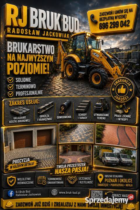 Profesjonalne usługi Brukarskie Brukowanie wielkopolskie