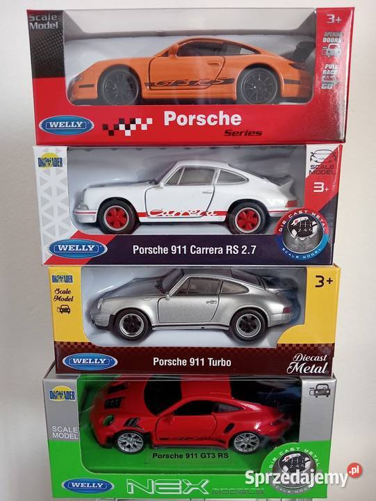 Welly 4 x Porsche nie rozpakowane Jaworzno