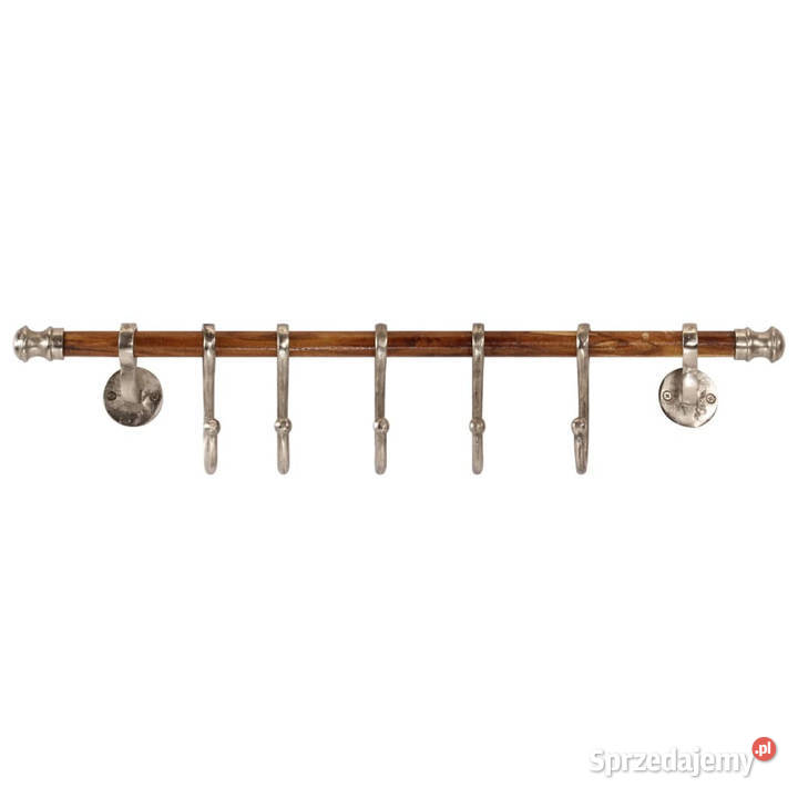 Wieszak ścienny na płaszcze 75x15 aluminium Warszawa