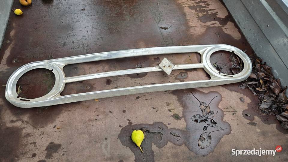 Renault R4 grill aluminiowy atrapa 2 seria dolnośląskie Jelcz-Laskowice