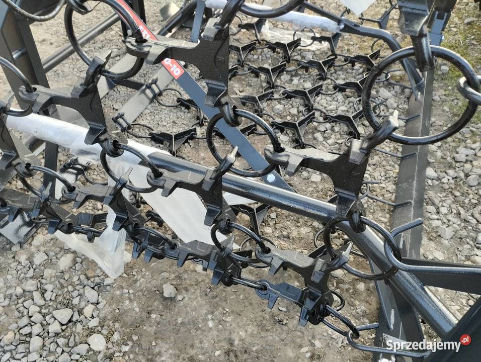 Włóka łąkowo polowa 4 rzędowa 6m hydraulicznie nieuszkodzony Barchaczów sprzedam