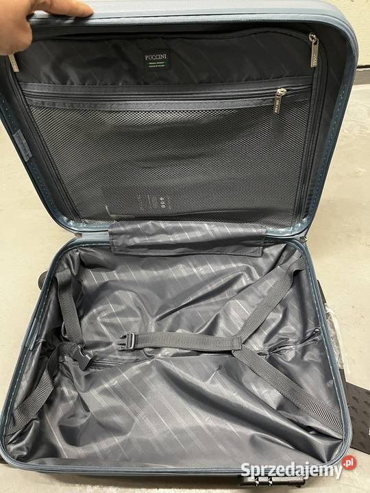 Świetna walizka kabinowa Puccini 4 skrętne kółka Warszawa