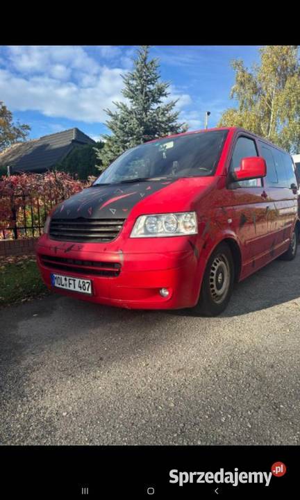 Okazja VOLKSWAGEN T5 MULTI VAN kujawsko-pomorskie Janikowo sprzedam