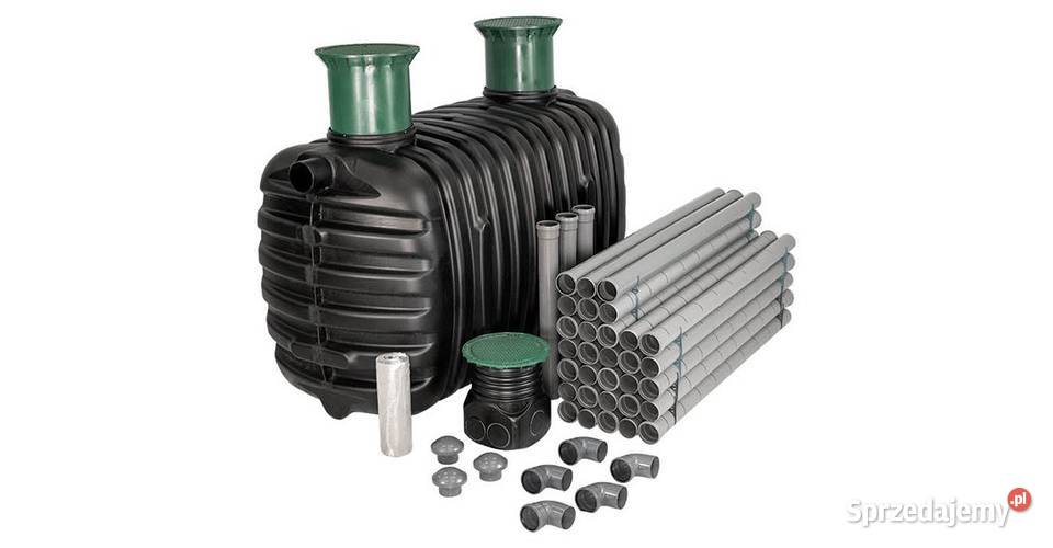 oczyszczalnia ścieków 3400 litrów zestaw drenaż Lublin