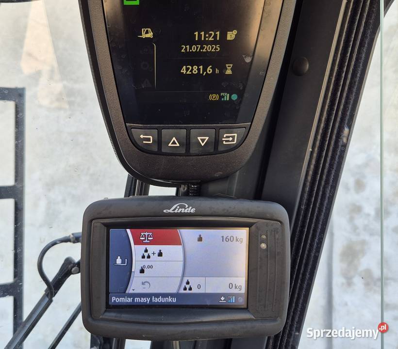 Linde E20600 2020r TRIPLEX 4 sekcje wózek