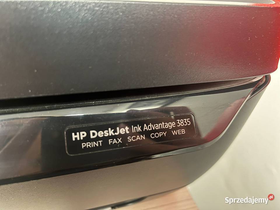 Drukarka HP DeskJet Ink Advantage 3835 Komputery i Akcesoria Koszalin