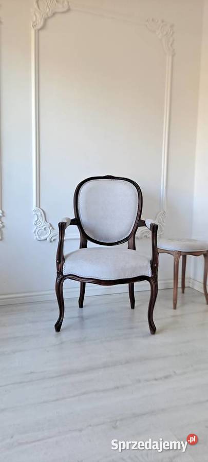 Stylowy fotel krzesło Ludwik Ludwikowski Szczecin