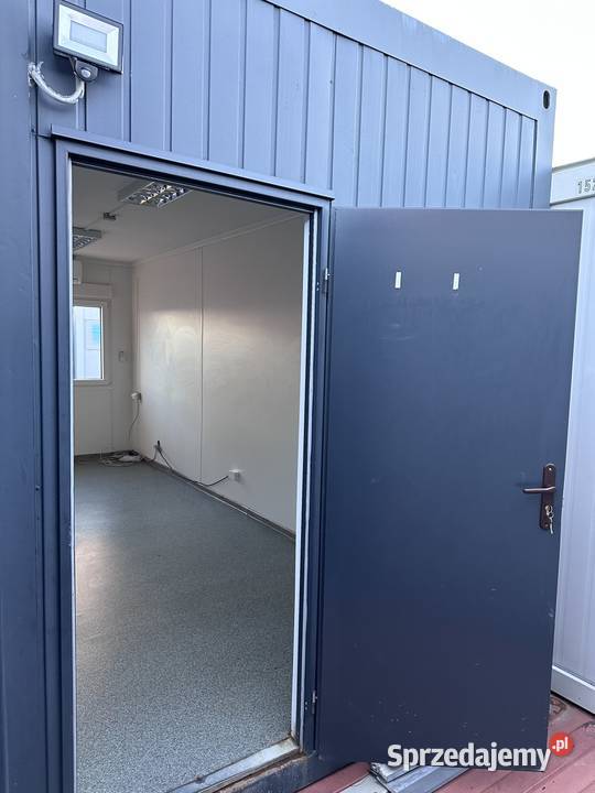 KONTENER BIUROWY SZATNIA BUDOWA KLIMATYZACJA