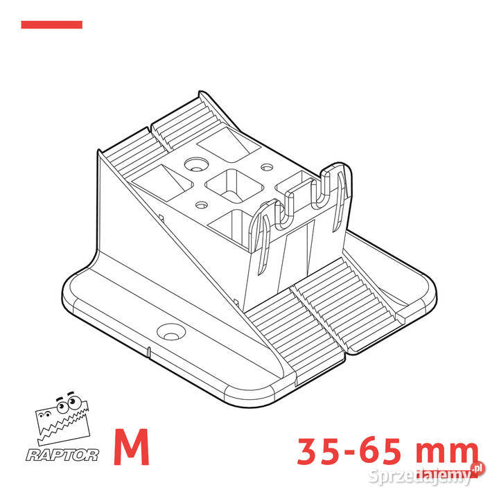 Wspornik tarasowy klinowy 3565 mm do legarów Kraków