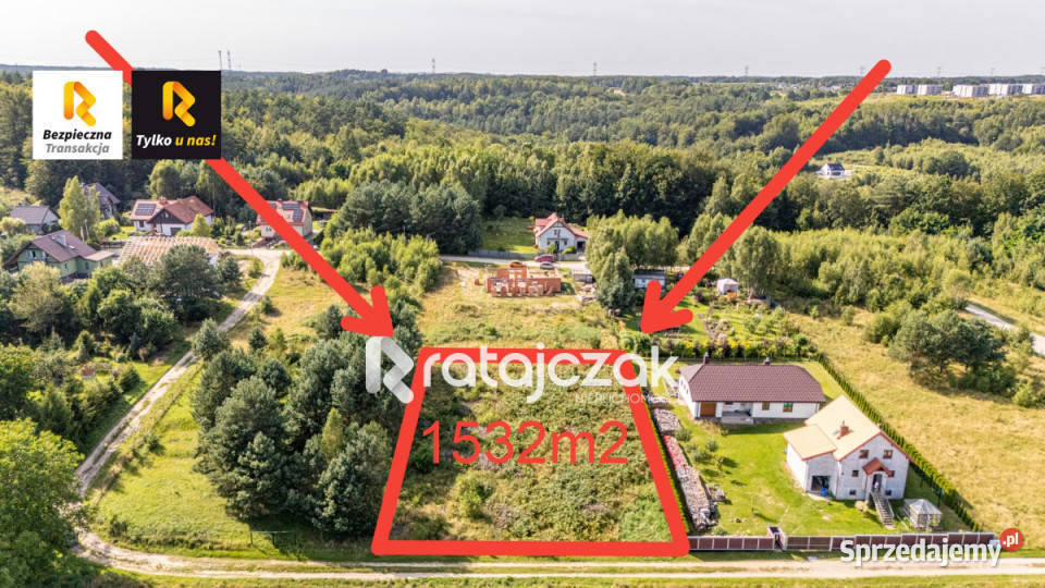 Grunt 1532m2 Gościcino