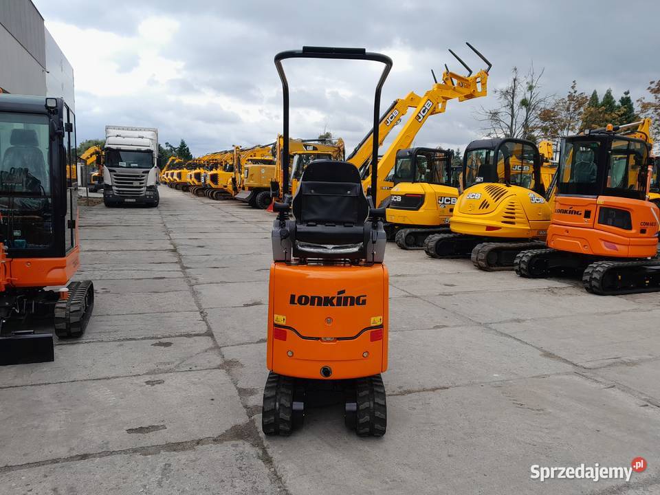 KOPARKA GĄSIENICOWA 1 TONA LONKING JCB KUBOTA wielkopolskie Krotoszyn