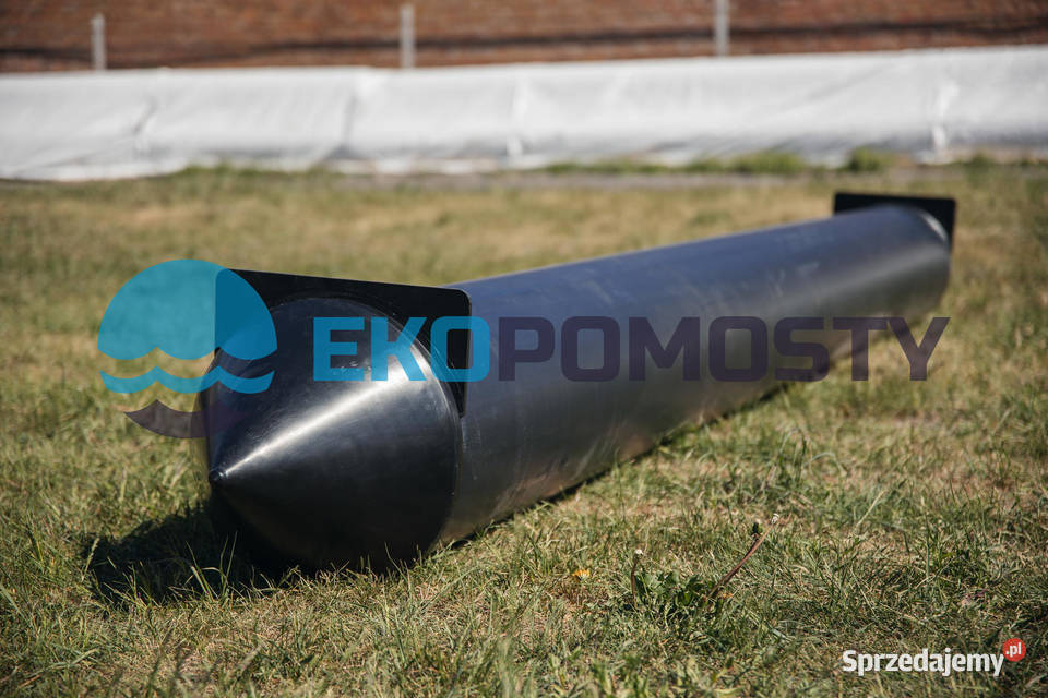 Pływak rurowy PEHD 400mm 4m pomost pływający Gdańsk