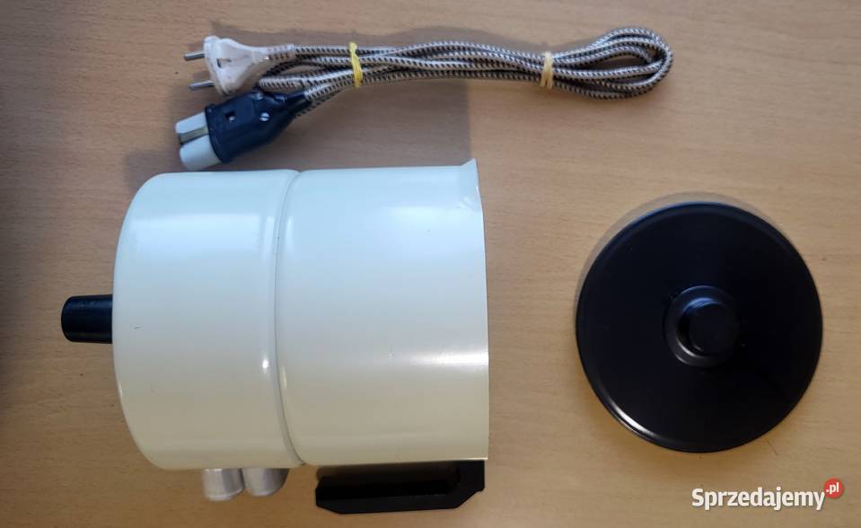 Nowy Garnek Elektryczny PRL 1989 Grube Aluminium Włodawa