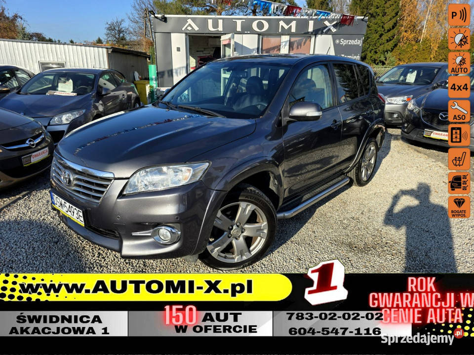 Toyota RAV4 LIFT 22D 150 Skóry Hak Gwarancja Rok produkcji 2012