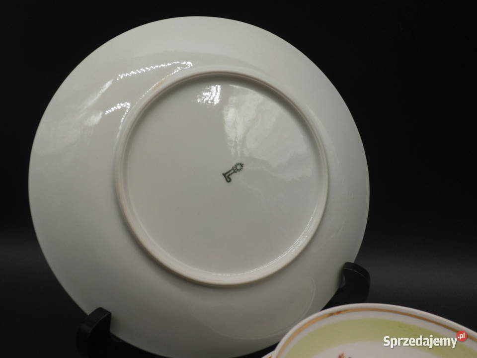 Zestaw śniadaniowy trio z porcelany Lichte Raszków