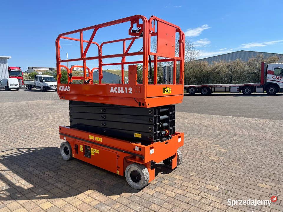 2025 Atlas ACSL12 Kompaktowy podnośnik koszowy o Rok produkcji 2025 Pozostałe mazowieckie Warszawa