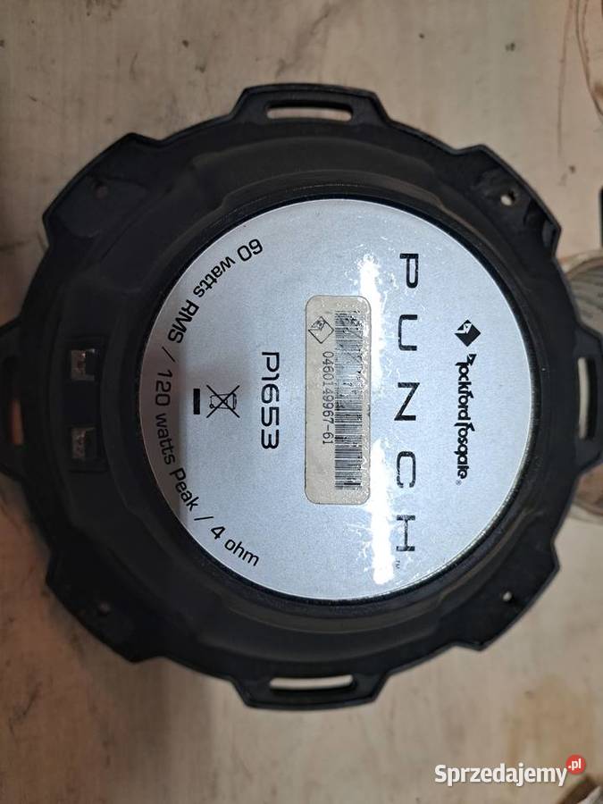 Głośnik Rockford Fosgate Punch P1653 trójdrożne