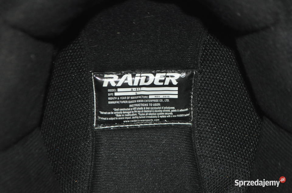 Raider Open Face Motorcycle Half Helmets Hajnówka