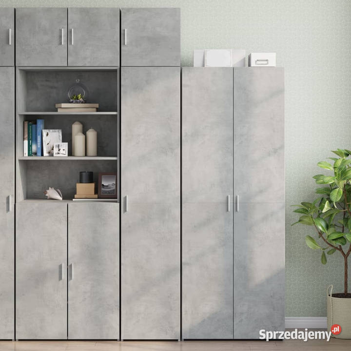 Wąska szafka szarość betonu 40x425x225 WM3281276 Warszawa