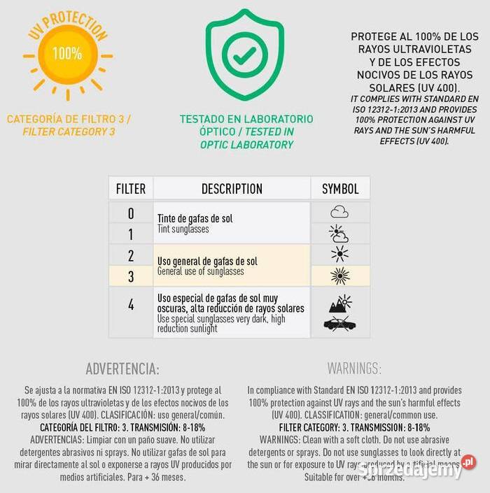 Zestaw Czapka Okulary Przeciwsłoneczne Spiderman niebieski Mogilany