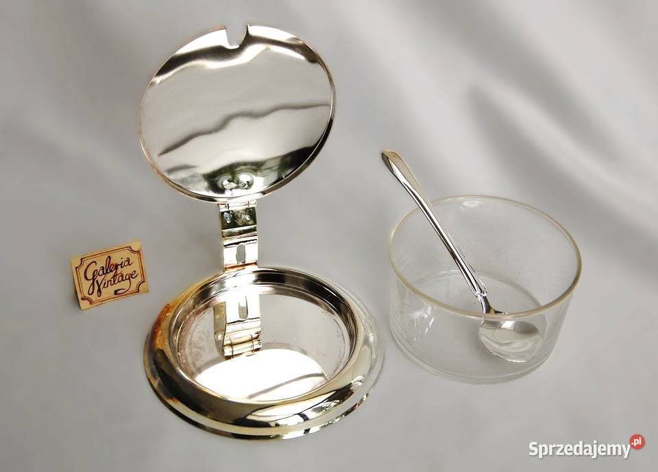 Nowe posrebrzane platerowane srebrem naczynie na Lublin