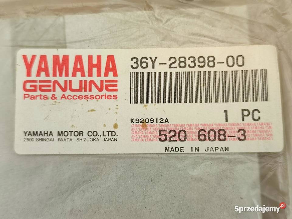 NAKLEJKA EMBLEMAT NA CZACHĘ LEWA STR YAMAHA