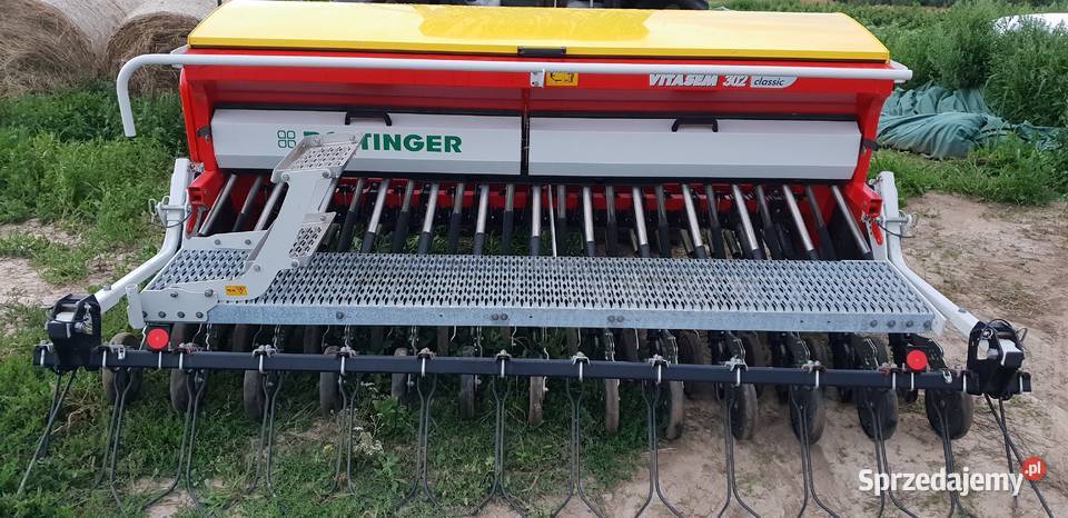Siewnik 3m pottinger vitasem nowy nieuszkodzony Pawłów