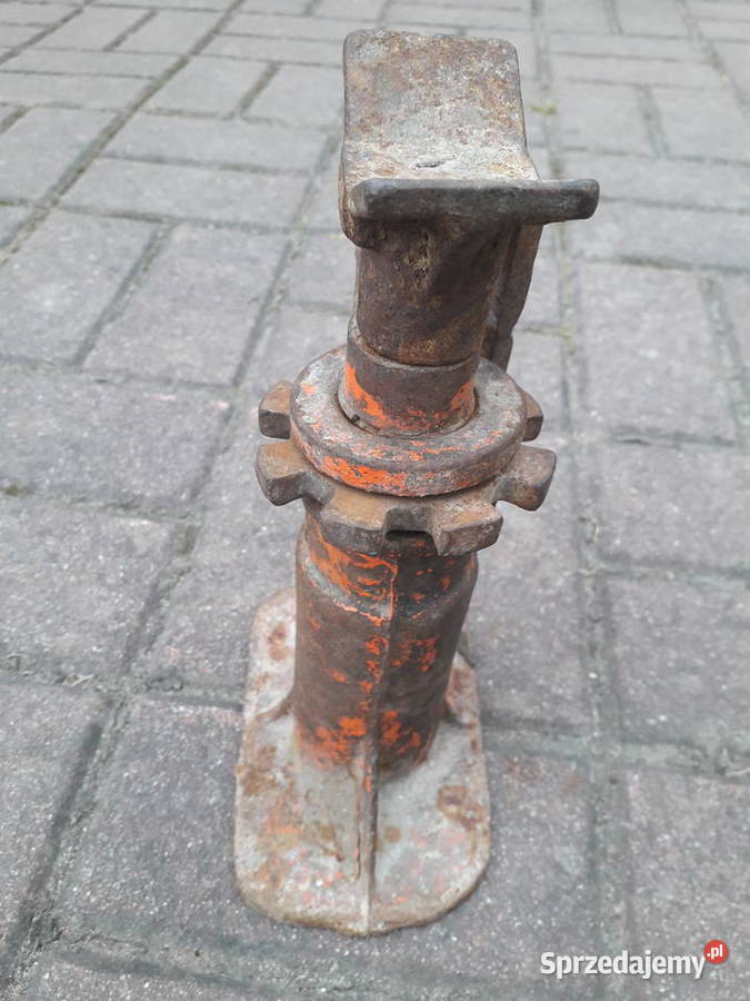 Zabytkowy podnośnik śrubowy Warszawa sprzedam