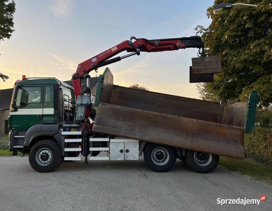 Volvo FMX Wywrotka 6x6 z dzwigiem Warszawa