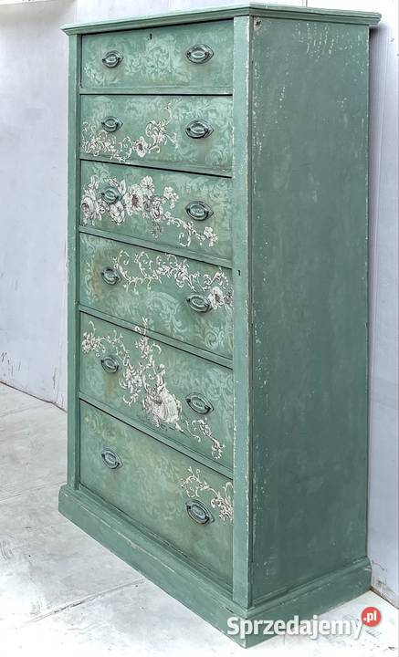 Komoda szafa sekretarzyk vintage shabby chic Przeworsk