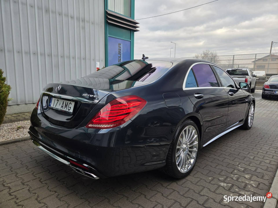Mercedes S 65 AMG 60 V12 1000 Nm Japonia 64kkm Rok produkcji 2014 Motoryzacja małopolskie Węgrzce