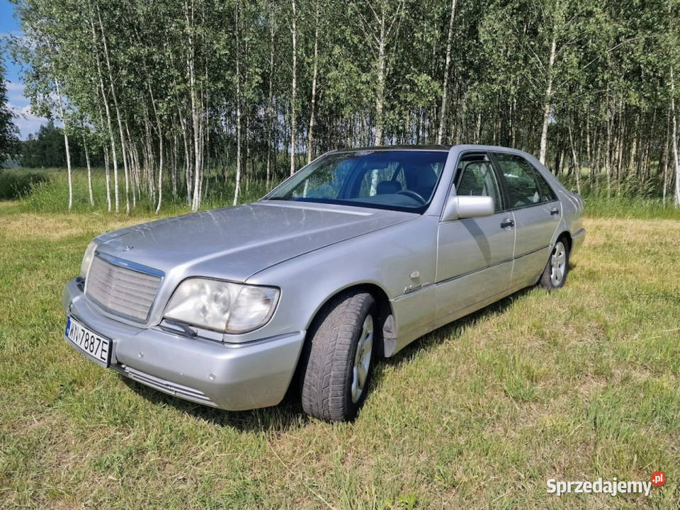 Mercedes S 500 MercedesBenz S 500 W140 1995 50 Rok produkcji 1995 lubuskie Sulechów sprzedam