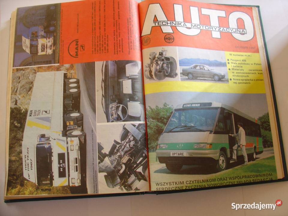 Auto Technika Motoryzacyjna pełny Rocznik 1987 Łódź