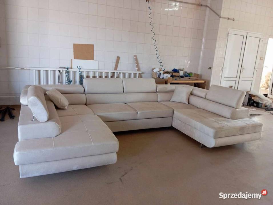Narożnik NEAPOL U ruchome zagłówki Nowość HIT Kępno sprzedam
