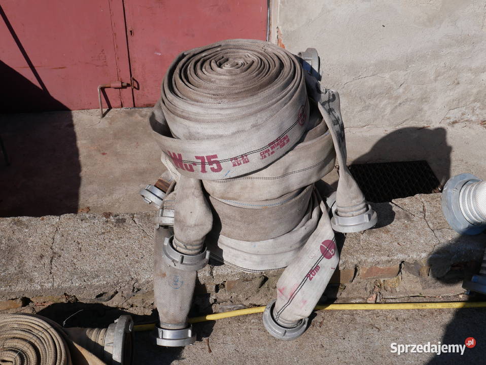 Wąż tłoczny pożarniczy 75 20m szczelne Skwierzyna