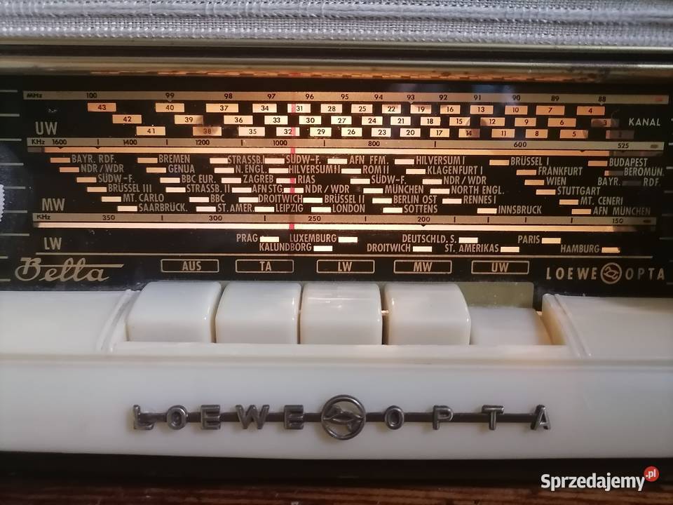 Stare radio lampowe z lat 50 tych Sprawne