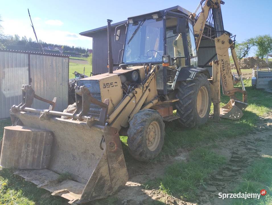 Koparko ładowarka Ford 655C 4x4 Niechobrz